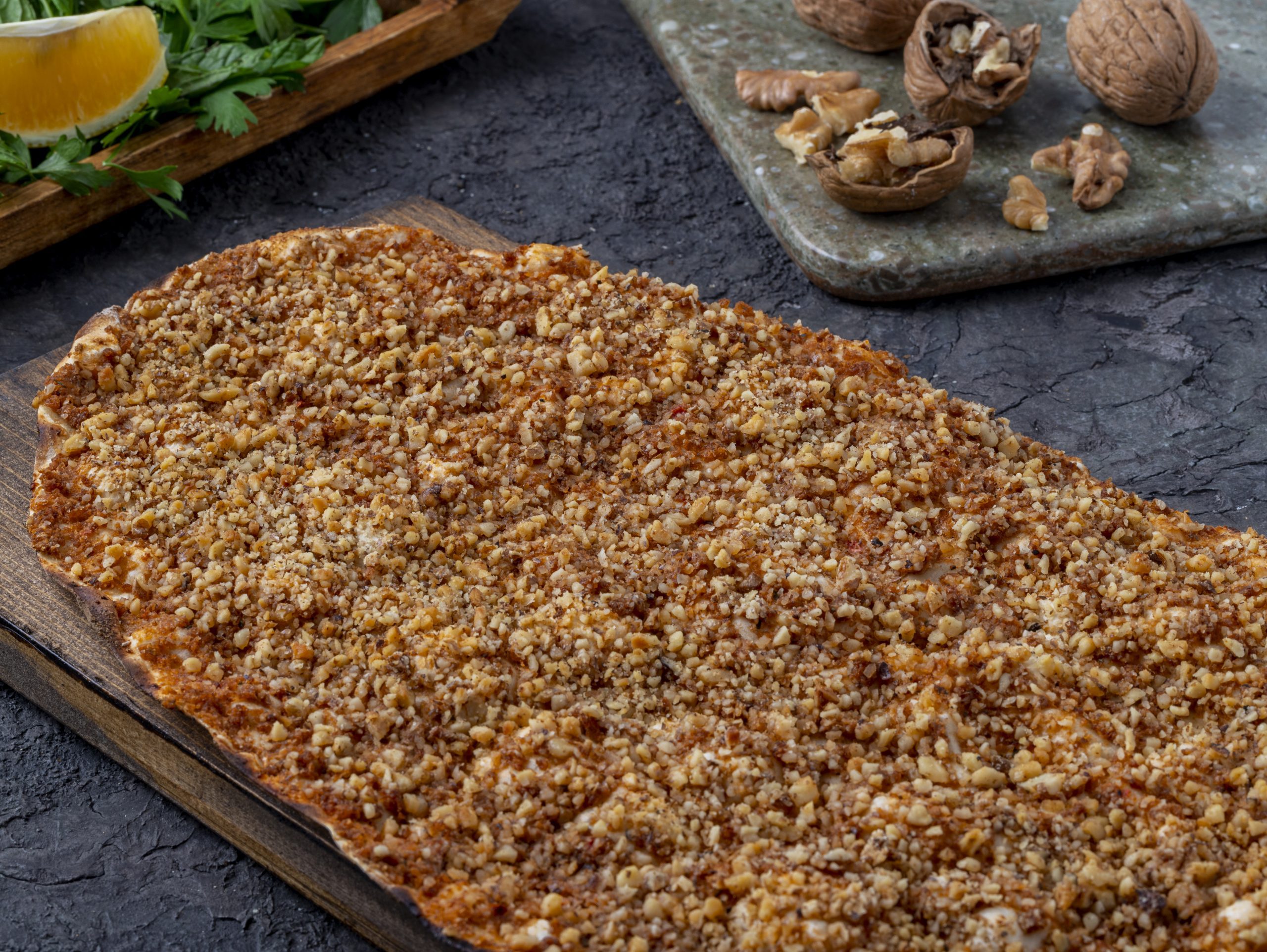 Satırdan Cevizli Lahmacun